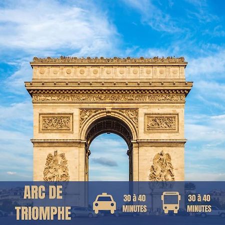 9 Min From Chateau De Vincennes - Paris & Disney Apartment Saint-Maurice  Luaran gambar