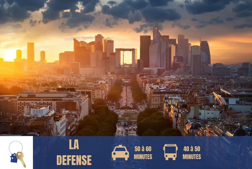 9 Min From Chateau De Vincennes - Paris & Disney Apartment Saint-Maurice  Luaran gambar